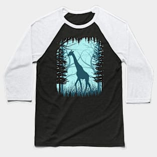 Giraffes Among the Trees Baseball T-Shirt